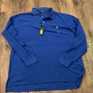 Brand new long-sleeve Ralph Lauren Polo XXLT